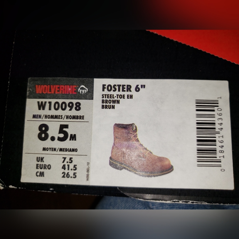 Wolverine DuraShocks - Steel Toe, Slip Resistant, Electrical Hazzard Certified.